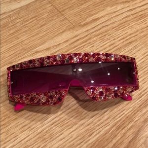 Swarovski crystals handmade sunglasses